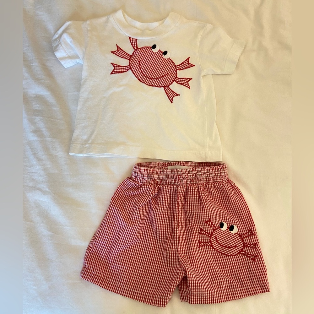 Funtasia! Too crab short set